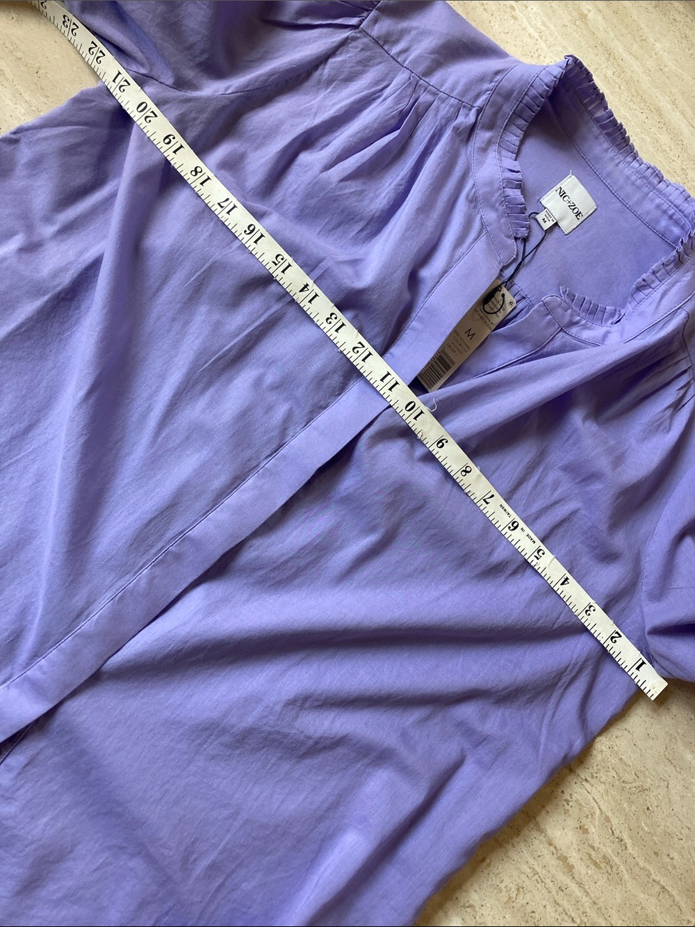 Nic + Zoe Cotton Girlfriend Shirt - Picture 5 of 10